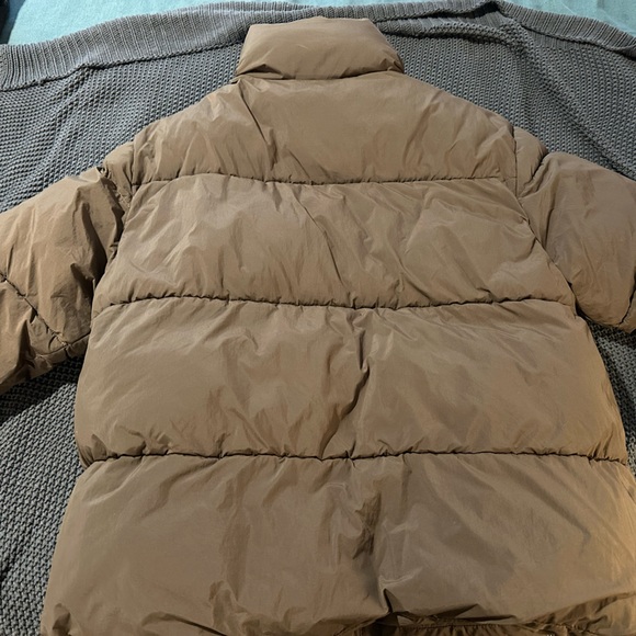 H&M Mocha Puffer Jacket - Picture 4 of 6